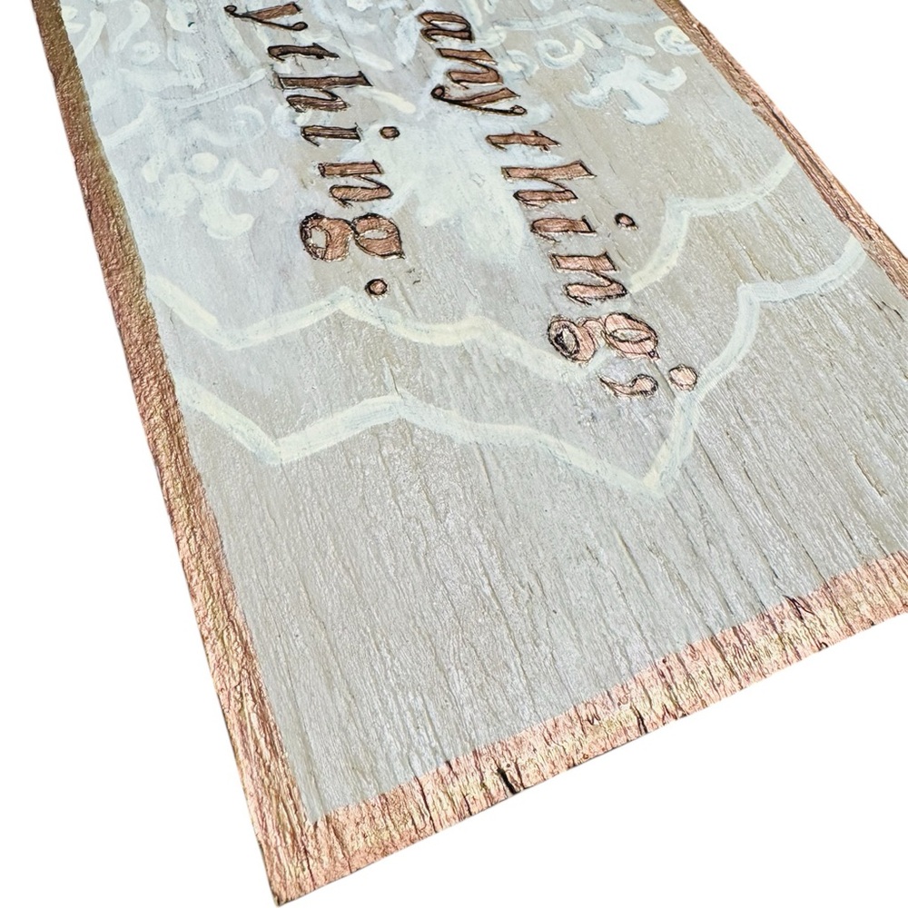 Inspirational Wooden Wall Sign - Picture 2 of 9